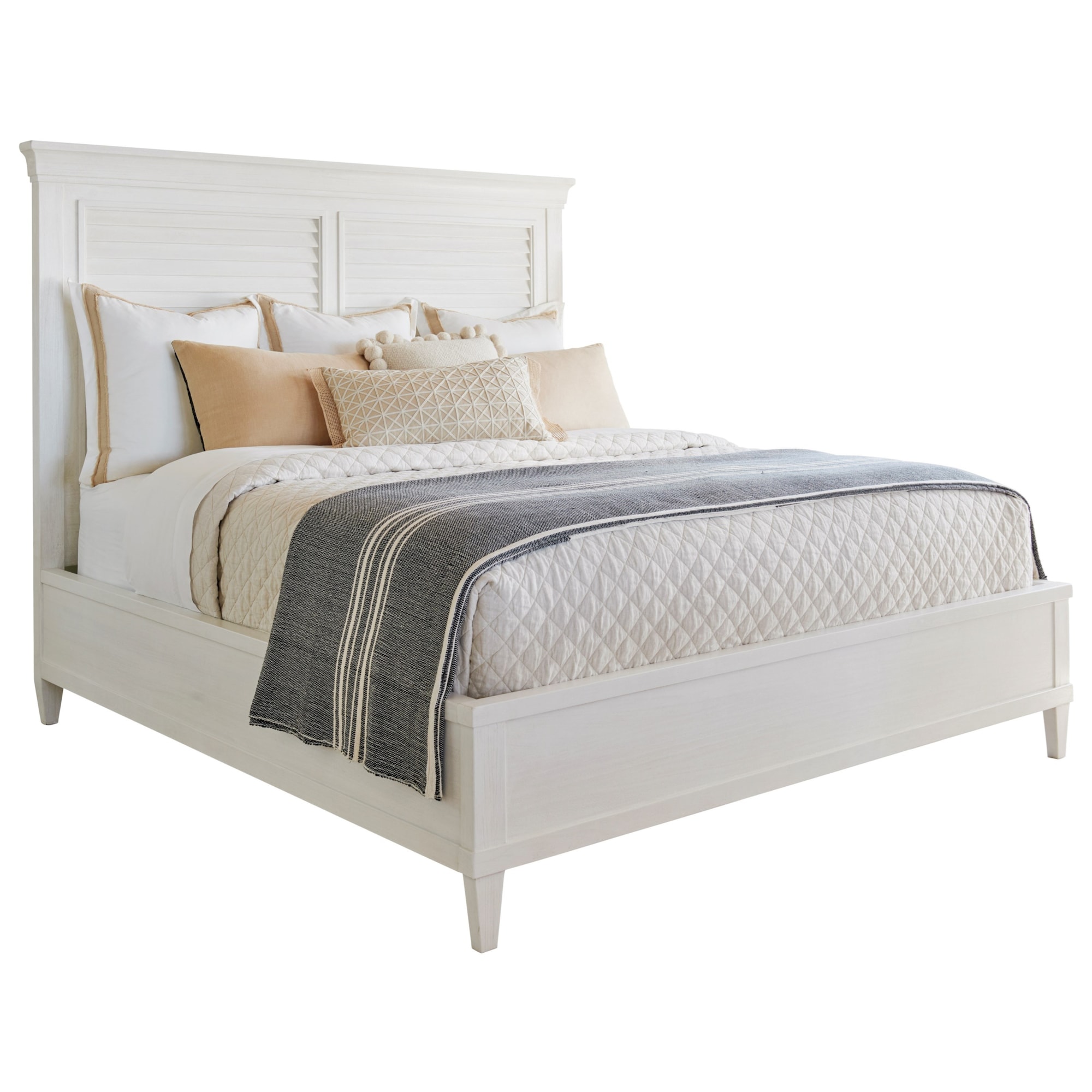 Tommy Bahama Home Ocean Breeze 570144C Royal Palm King Louvered Bed